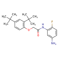 N-(5-amino-2-fluorophenyl)-2-(2,4-di-tert-butylphenoxy)acetamide
