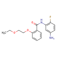 N-(5-amino-2-fluorophenyl)-2-(2-ethoxyethoxy)benzamide