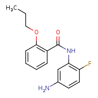 N-(5-amino-2-fluorophenyl)-2-propoxybenzamide