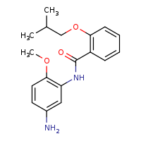 N-(5-amino-2-methoxyphenyl)-2-(2-methylpropoxy)benzamide