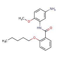 N-(5-amino-2-methoxyphenyl)-2-(pentyloxy)benzamide
