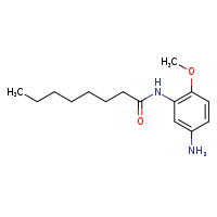 N-(5-amino-2-methoxyphenyl)octanamide