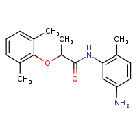 N-(5-amino-2-methylphenyl)-2-(2,6-dimethylphenoxy)propanamide