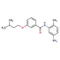 N-(5-amino-2-methylphenyl)-3-(3-methylbutoxy)benzamide