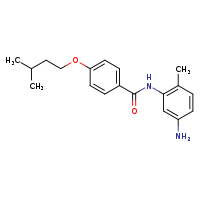 N-(5-amino-2-methylphenyl)-4-(3-methylbutoxy)benzamide