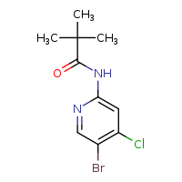 N-(5-bromo-4-chloropyridin-2-yl)-2,2-dimethylpropanamide