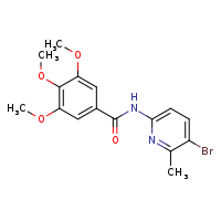 N-(5-bromo-6-methylpyridin-2-yl)-3,4,5-trimethoxybenzamide