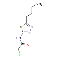 N-(5-butyl-1,3,4-thiadiazol-2-yl)-2-chloroacetamide