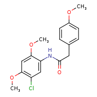 N-(5-chloro-2,4-dimethoxyphenyl)-2-(4-methoxyphenyl)acetamide