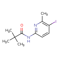 N-(5-iodo-6-methylpyridin-2-yl)-2,2-dimethylpropanamide