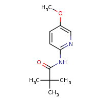 N-(5-methoxypyridin-2-yl)-2,2-dimethylpropanamide