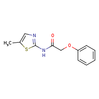 N-(5-methyl-1,3-thiazol-2-yl)-2-phenoxyacetamide