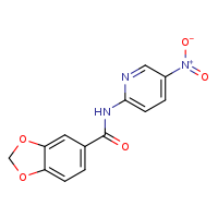 N-(5-nitropyridin-2-yl)-2H-1,3-benzodioxole-5-carboxamide