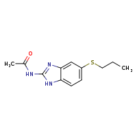 N-[5-(propylsulfanyl)-1H-1,3-benzodiazol-2-yl]acetamide