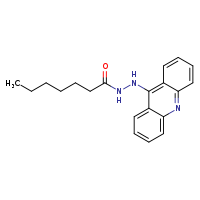 N'-(acridin-9-yl)heptanehydrazide