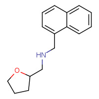 (naphthalen-1-ylmethyl)(oxolan-2-ylmethyl)amine