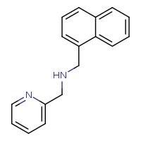 (naphthalen-1-ylmethyl)(pyridin-2-ylmethyl)amine