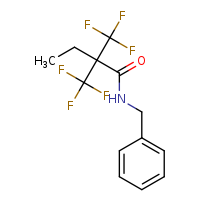 N-benzyl-2,2-bis(trifluoromethyl)butanamide