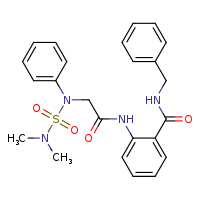 N-benzyl-2-{2-[(dimethylsulfamoyl)(phenyl)amino]acetamido}benzamide