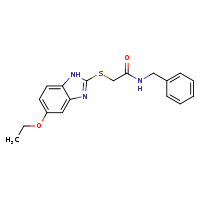 N-benzyl-2-[(5-ethoxy-1H-1,3-benzodiazol-2-yl)sulfanyl]acetamide