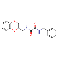 N'-benzyl-N-(2,3-dihydro-1,4-benzodioxin-2-ylmethyl)ethanediamide