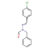 N-benzyl-N'-[(E)-(4-chlorophenyl)methylidene]carbohydrazide