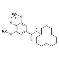 N-cyclododecyl-3,4,5-trimethoxybenzamide