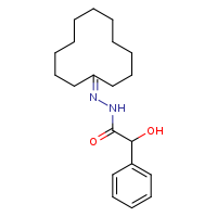 N'-cyclododecylidene-2-hydroxy-2-phenylacetohydrazide
