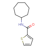 N-cycloheptylthiophene-2-carboxamide