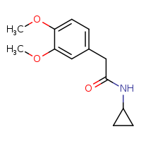 N-cyclopropyl-2-(3,4-dimethoxyphenyl)acetamide