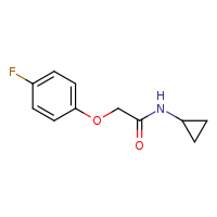 N-cyclopropyl-2-(4-fluorophenoxy)acetamide