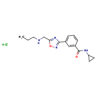 N-cyclopropyl-3-{5-[(propylamino)methyl]-1,2,4-oxadiazol-3-yl}benzamide hydrochloride