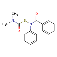 N-[(dimethylcarbamoyl)sulfanyl]-N-phenylbenzamide