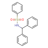 N-(diphenylmethyl)benzenesulfonamide