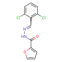 N'-[(E)-(2,6-dichlorophenyl)methylidene]furan-2-carbohydrazide