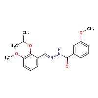 N'-[(E)-(2-isopropoxy-3-methoxyphenyl)methylidene]-3-methoxybenzohydrazide