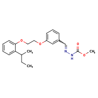 N'-[(E)-(3-{2-[2-(sec-butyl)phenoxy]ethoxy}phenyl)methylidene]methoxycarbohydrazide