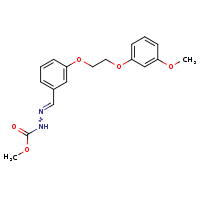 N'-[(E)-{3-[2-(3-methoxyphenoxy)ethoxy]phenyl}methylidene]methoxycarbohydrazide