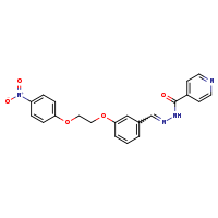 N'-[(E)-{3-[2-(4-nitrophenoxy)ethoxy]phenyl}methylidene]pyridine-4-carbohydrazide