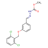 N'-[(E)-{3-[(2,6-dichlorophenyl)methoxy]phenyl}methylidene]methoxycarbohydrazide