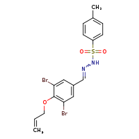 N'-[(E)-[3,5-dibromo-4-(prop-2-en-1-yloxy)phenyl]methylidene]-4-methylbenzenesulfonohydrazide