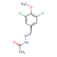 N'-[(E)-(3,5-dichloro-4-methoxyphenyl)methylidene]acetohydrazide