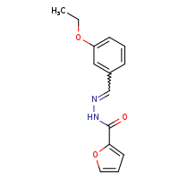 N'-[(E)-(3-ethoxyphenyl)methylidene]furan-2-carbohydrazide