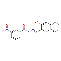 N'-[(E)-(3-hydroxynaphthalen-2-yl)methylidene]-3-nitrobenzohydrazide
