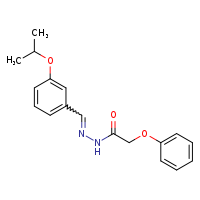 N'-[(E)-(3-isopropoxyphenyl)methylidene]-2-phenoxyacetohydrazide