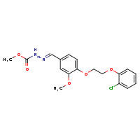N'-[(E)-{4-[2-(2-chlorophenoxy)ethoxy]-3-methoxyphenyl}methylidene]methoxycarbohydrazide