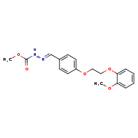 N'-[(E)-{4-[2-(2-methoxyphenoxy)ethoxy]phenyl}methylidene]methoxycarbohydrazide