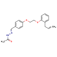 N'-[(E)-(4-{2-[2-(prop-2-en-1-yl)phenoxy]ethoxy}phenyl)methylidene]acetohydrazide