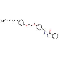 N'-[(E)-{4-[2-(4-hexylphenoxy)ethoxy]phenyl}methylidene]benzohydrazide