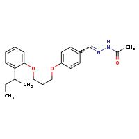 N'-[(E)-(4-{3-[2-(sec-butyl)phenoxy]propoxy}phenyl)methylidene]acetohydrazide